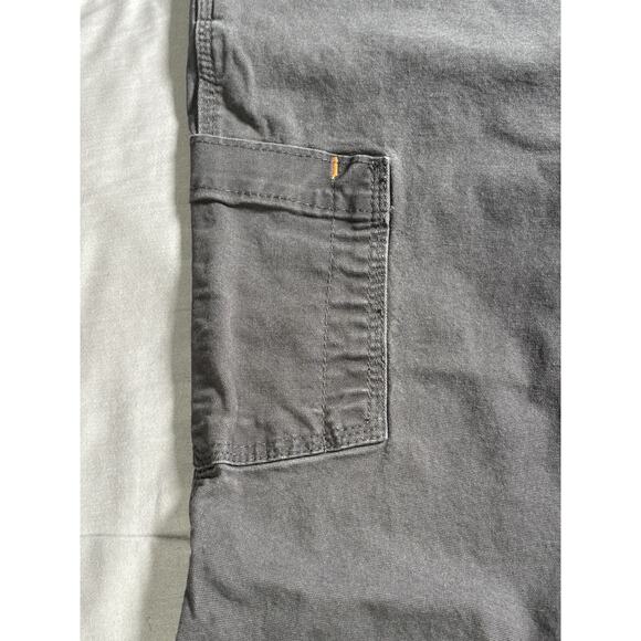 Ariat Rebar M4 Relaxed Straight Khaki Pants Mens 32x30 Gray - Picture 3 of 15